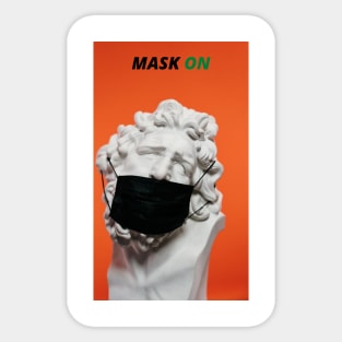 LE MASK. Sticker